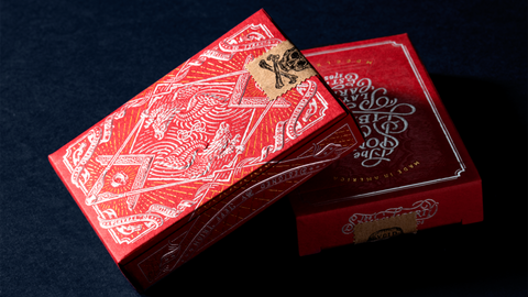 Sons of Liberty Patriot Red by Dan & Dave : Playing Cards, Poker, Magic, Cardistry, Singapore